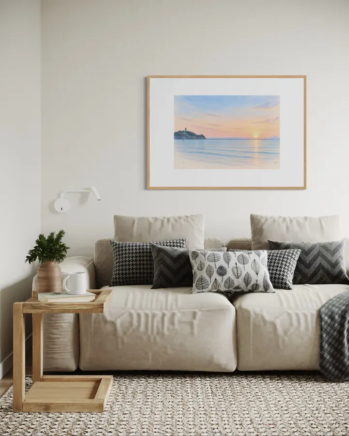 Soft Sunset | Coastal Light - YumiIroStudio
