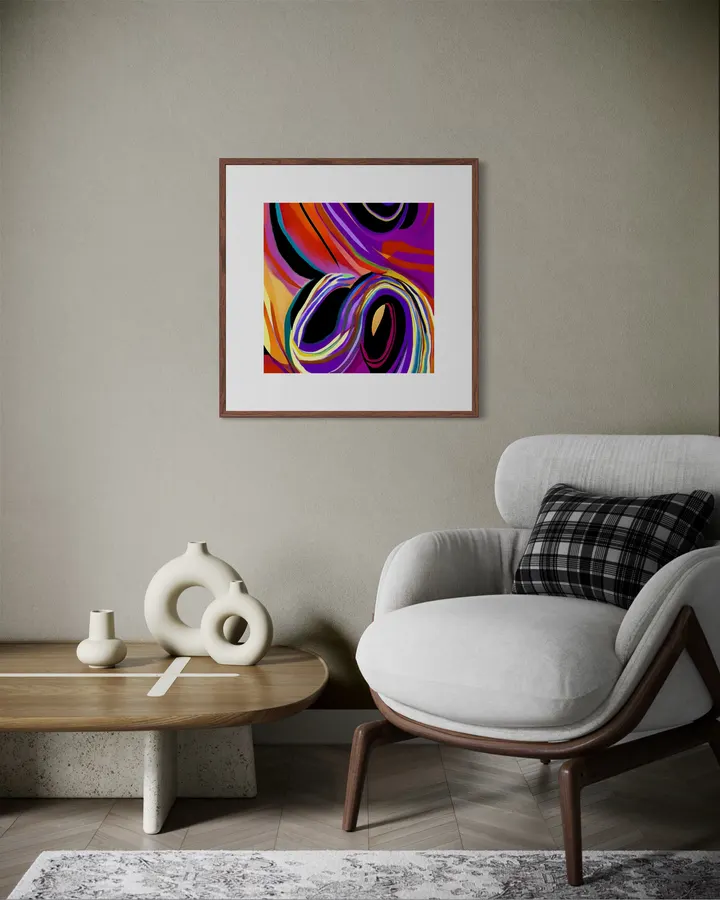 Abstract Painting #18 - Enouon