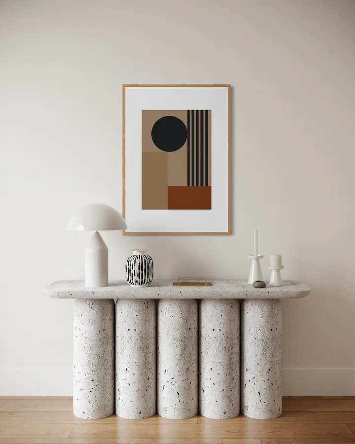 Mid-Century Linear Abstraction No. 01