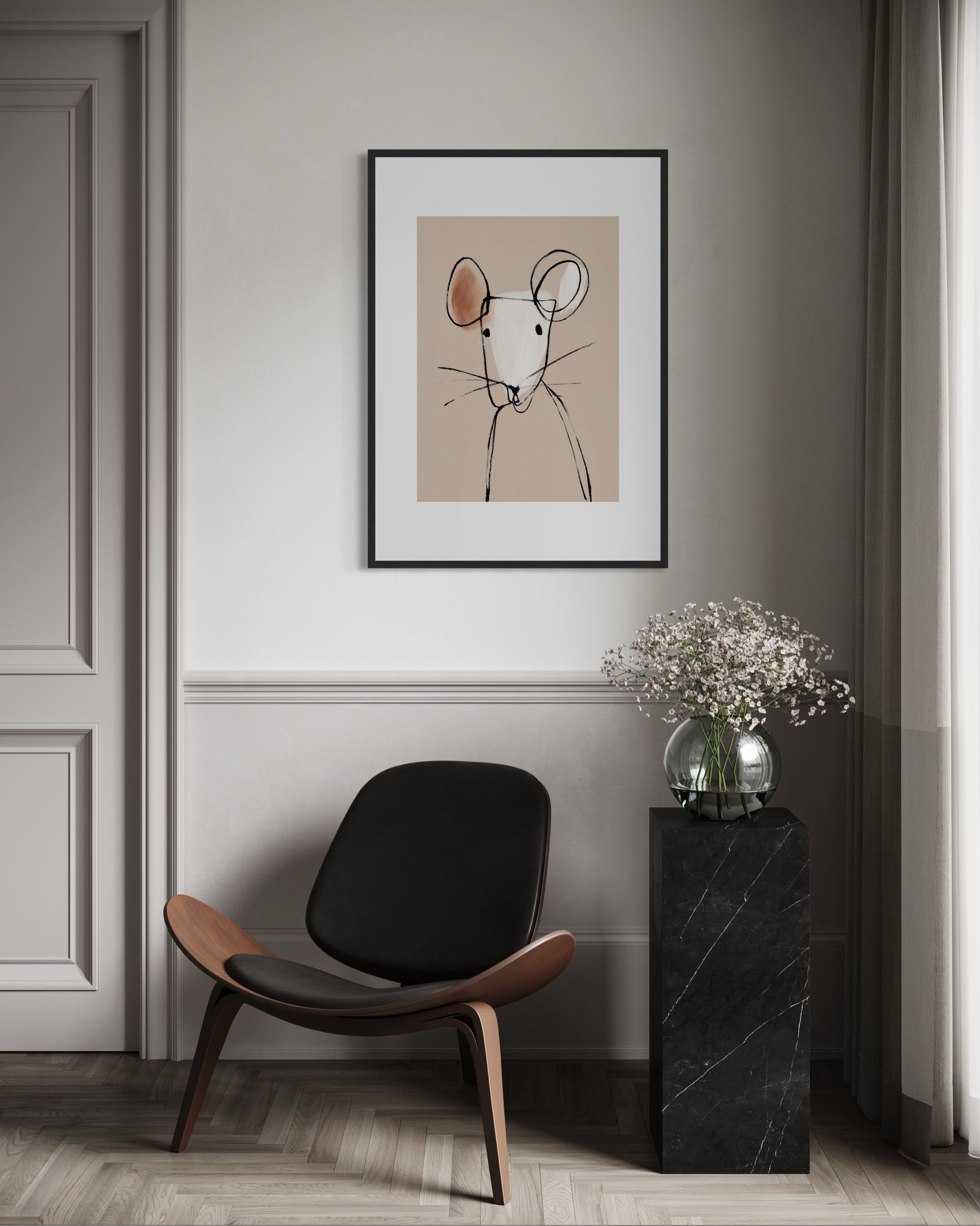 Curious Mouse - PosterCircus