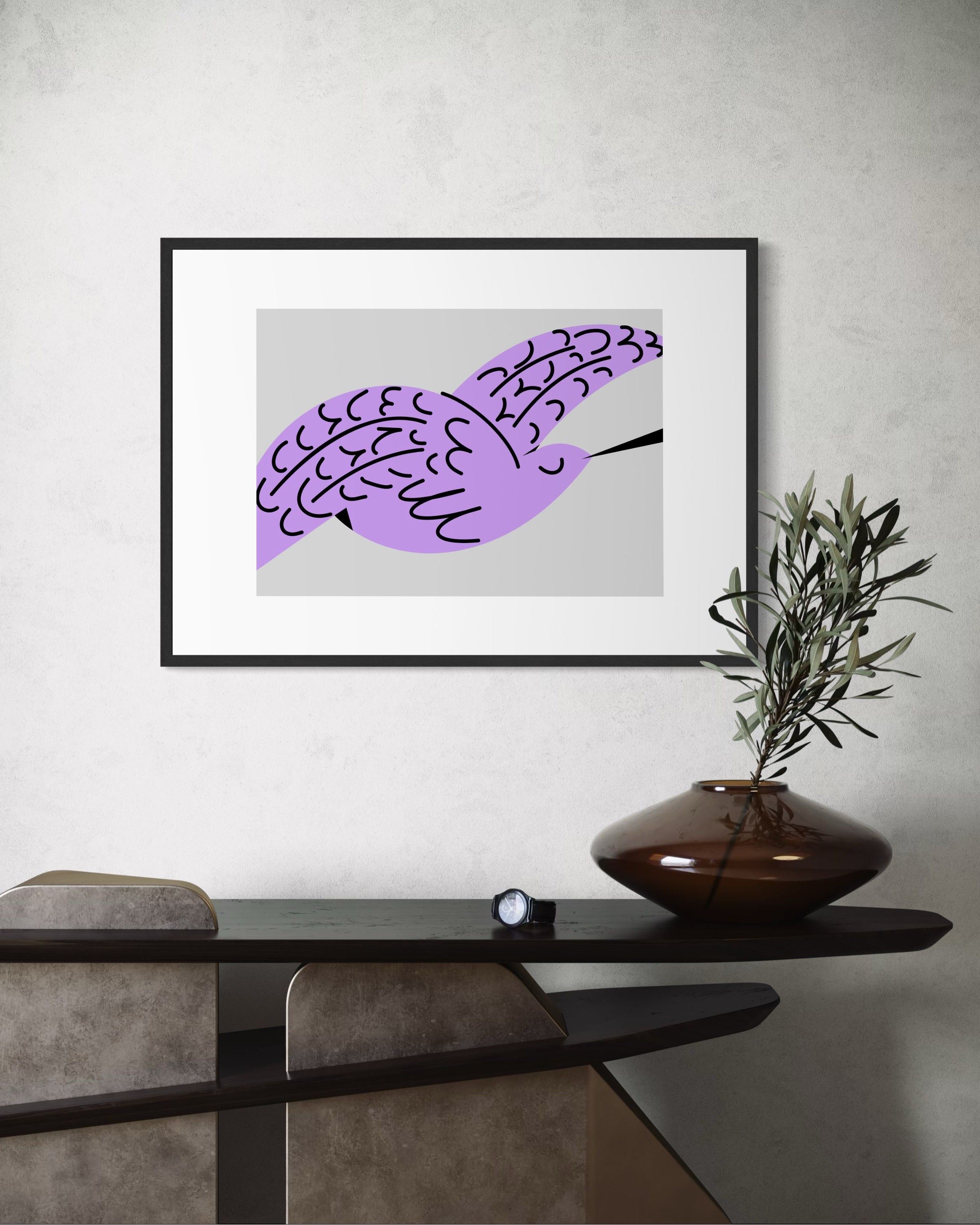 Portuguese lilac bird - Pablo Ferreira