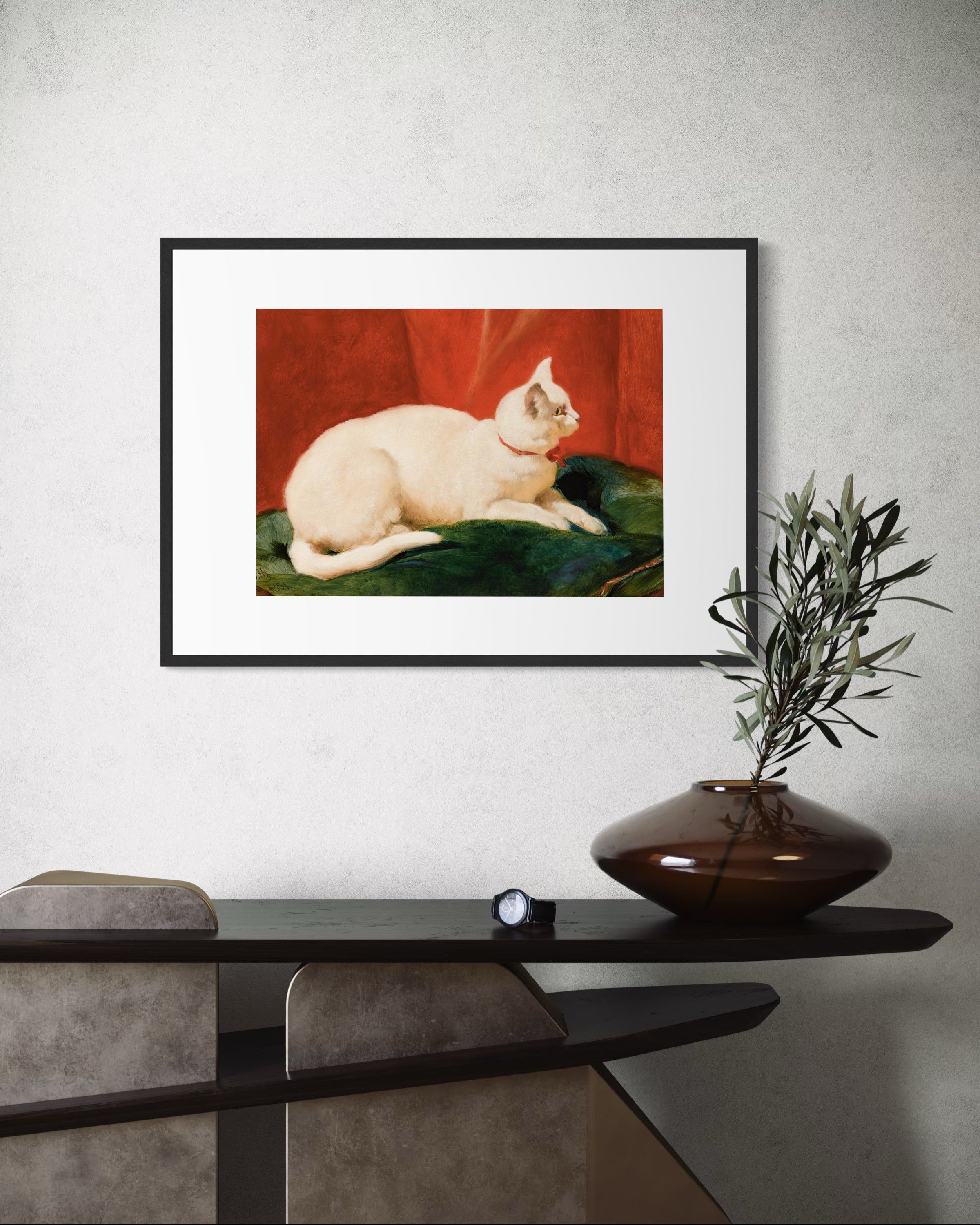 A White Cat - John Frederick Herring Snr.
